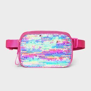 NEW Girls' Fanny Pack with Flip Sequin - Cat & Jack™